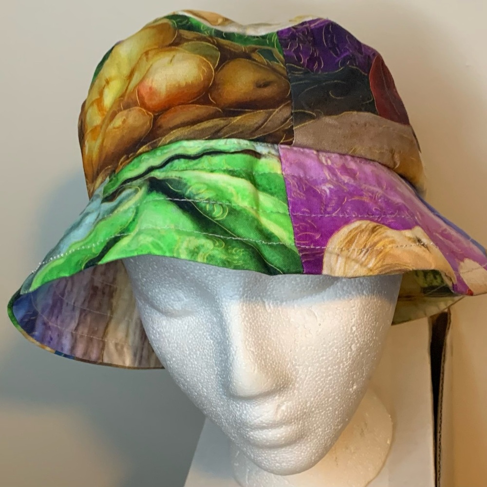 Colorful Patchwork Bucket Hat